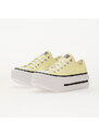 Converse Chuck Taylor All Star Lift Double Stack Lemon Slushy/ White/ Black
