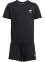 ADIDAS ORIGINALS Szettek 'Shorts and Tee Set' fekete / fehér