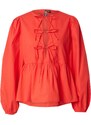 PIECES Blúz 'PCJOLLY' rikító piros