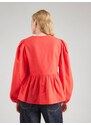 PIECES Blúz 'PCJOLLY' rikító piros