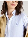 Polo Ralph Lauren Blúz világoskék / fehér