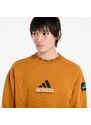 adidas Originals Sweatshirt adidas EQT Wash Crewneck Sweatshirt Craft Ochre/ White L