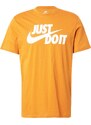 Nike Sportswear Póló 'Swoosh' narancs / fehér