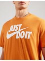 Nike Sportswear Póló 'Swoosh' narancs / fehér