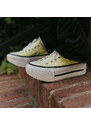 Converse Chuck Taylor All Star Lift Double Stack Lemon Slushy/ White/ Black