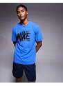 Nike Training Hyverse Dri-Fit t-shirt in blue