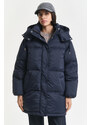DZSEKI GANT MID LENGTH DOWN JACKET EVENING BLUE