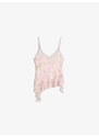 Bershka Top mustár / rózsaszín / rózsaszín / pasztell-rózsaszín