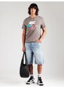 Nike Sportswear Póló kék / kő / rózsaszín / fehér