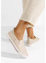 Zapatos Saphira bézs női casual cipő