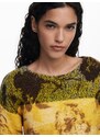 Desigual Pulóver sárga