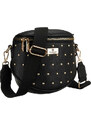 Peterson fekete női övtáska szegecsekkel díszítve PTN MIS-03