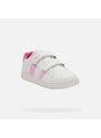 White Girls Geox Eclyper Sneakers - Girls