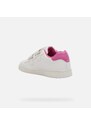 White Girls Geox Eclyper Sneakers - Girls