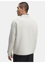 Under Armour UA Unstoppable Flc Half Zip-WHT Men's Sweatshirt - Men's