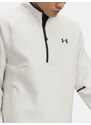 Under Armour UA Unstoppable Flc Half Zip-WHT Men's Sweatshirt - Men's
