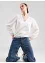 VILA Blúz 'VIELLETTE' fehér