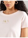 ARMANI EXCHANGE Póló méz / rózsa