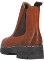 Rieker Chelsea csizmák rozsdabarna