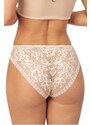 Donna 233 csipkés bugyi, bézs