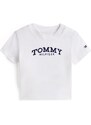 TOMMY HILFIGER Póló tengerészkék / fehér