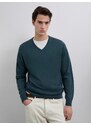Scalpers Pulóver 'Classic' sötétzöld