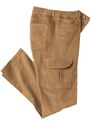Kordbársony cargo nadrág Atlas For Men Bézs