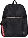 ALPHA INDUSTRIES Hátizsák 'Crew' fekete