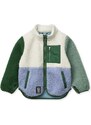 Liewood Átmeneti dzseki 'Nolan' világoskék / pasztellzöld / sötétzöld / fehér