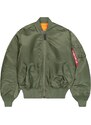 ALPHA INDUSTRIES Átmeneti dzseki 'MA-1 Heritage' zöld