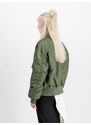 ALPHA INDUSTRIES Átmeneti dzseki 'MA-1 Heritage' zöld