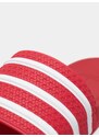 ADIDAS ORIGINALS Papucs 'ADILETTE' piros / fehér