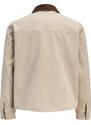 JACK & JONES Átmeneti dzseki 'JORCatskills Barn' barna / cappuccinobarna