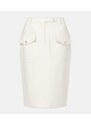 Tom Ford Cotton-blend midi skirt