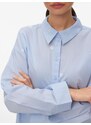 VERO MODA Blúz 'VMOdona' világoskék / fehér