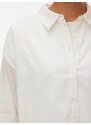 VERO MODA Blúz 'VMOdona' sárga / fehér