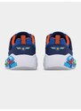 SKECHERS Sportcipő 'Play Scene' kék / sötétkék / narancs / piros