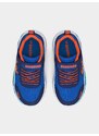 SKECHERS Sportcipő 'Play Scene' kék / sötétkék / narancs / piros