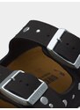 BIRKENSTOCK Nyitott cipők 'Arizona Rivets' fekete