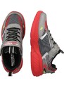 SKECHERS Sportcipő 'LIGHT STORM 3' szürke / piros