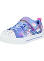 SKECHERS Sportcipő 'TWINKLE SPARKS' kék / türkiz / rózsaszín