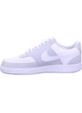 NIKE Rövid szárú sportcipők 'Court Vision' szürke / fehér
