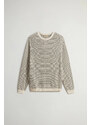 PULÓVER WOOLRICH COTTON CREWNECK