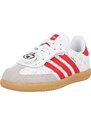 ADIDAS ORIGINALS Sportcipő 'SAMBA OG' világosszürke / piros / fehér